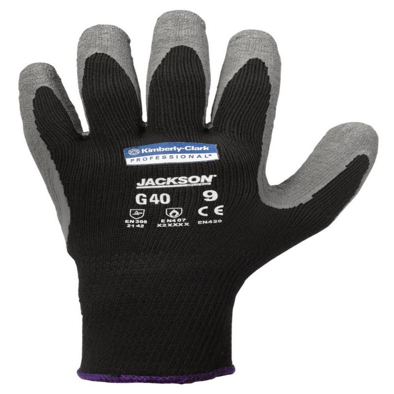 jackson safety 97271 MEDIUM g40 latex coated glove | CSI Contractors Supply Inc