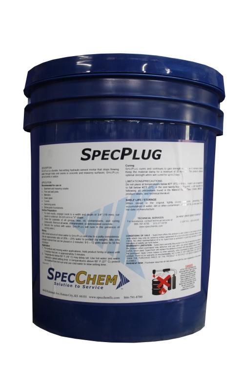 Spec Chem SpecPlug Fast Set Concrete Patching CSI Contractors